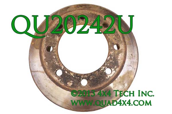 Replace ford excursion rotor #1